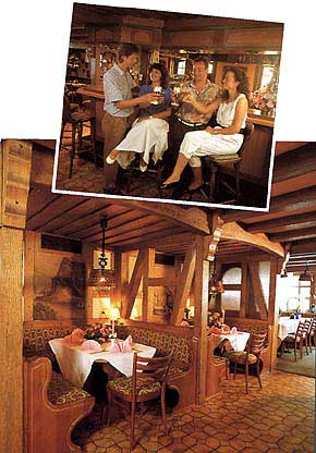 Bar und rustikales Restaurant - Hotel Zum Rebstock - Foto: Willi Knopf