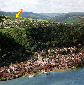 Rhine Hotel Restaurant Zum Rebstock St Goar Biebernheim Germany Rhine Valley Hill Top Opposite The Lorelei Rock Surrounded By 30 Rhine Castles Middle Rhine Valley Between Mainz Ruedesheim Bingen Coblence And Cologne